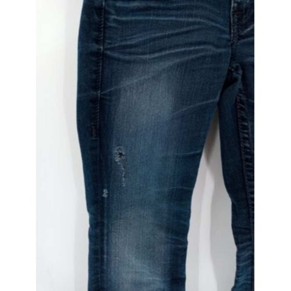 Women's Big Star Liv Low Rise Boot Cut Dark Wash Jeans Size 26L - Picture 4 of 10